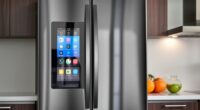 smart refrigerators with touchscreens
