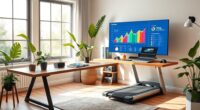 smart treadmill desk setups