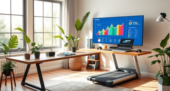 smart treadmill desk setups