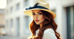 stylish hat and hair combos