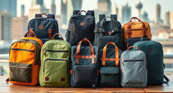 stylish laptop travel backpacks