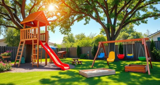 top backyard outdoor playsets