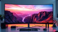 top curved monitors 2025