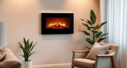 top space saving electric fireplaces