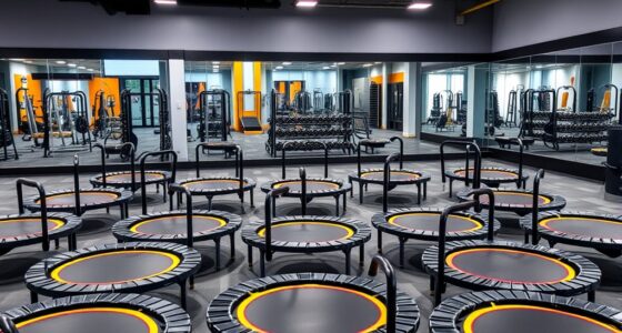 top tier trampoline workout sets