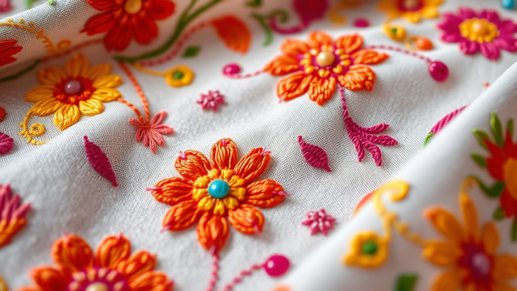 traditional to trendy embroidery