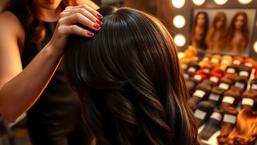 transforming characters with hair