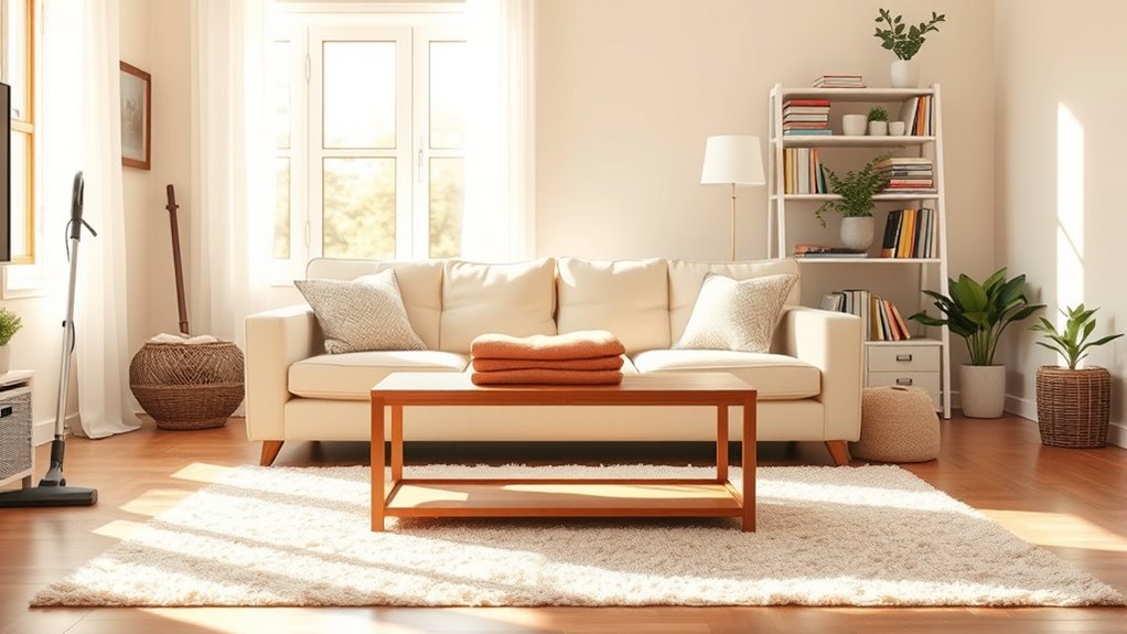 weekend cleaning and organizing