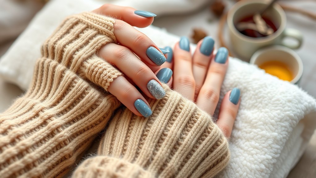 winter nail hydration routine