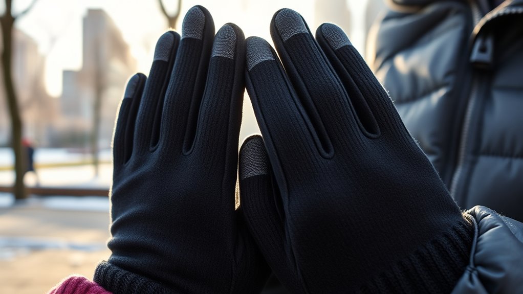 durable flexible sensitive gloves