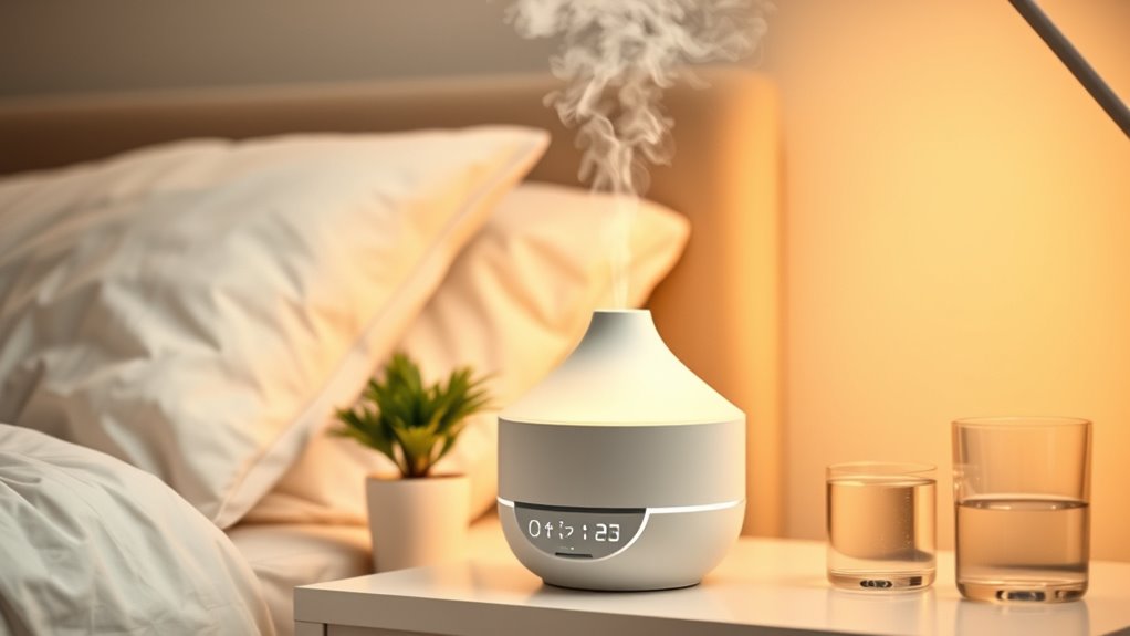 humidifier features for bedrooms