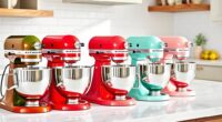 top kitchenaid mixer colors