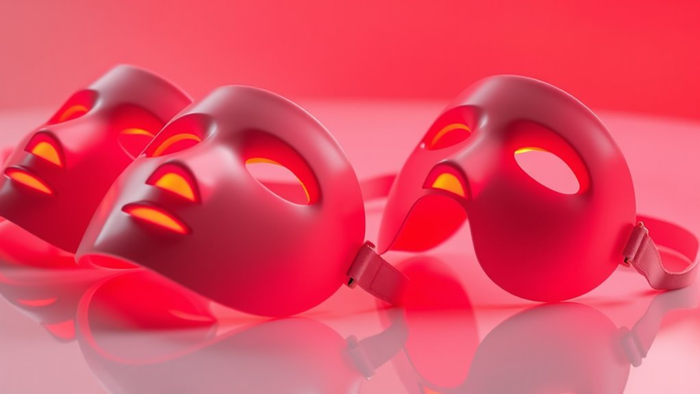 top rated red light masks