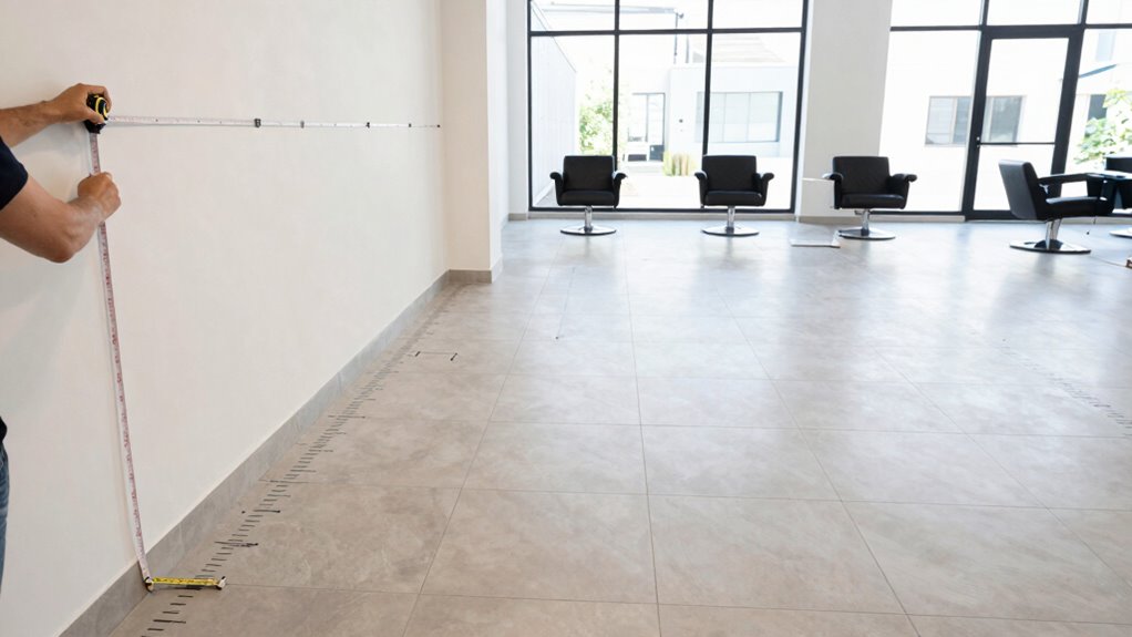 accurate measurement ensures optimal layout