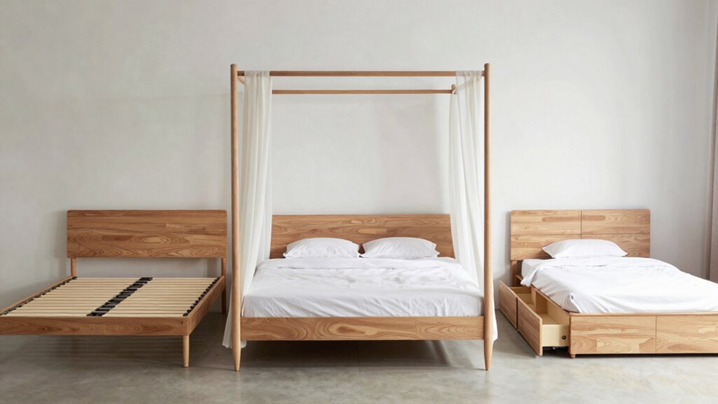 bed frame material considerations