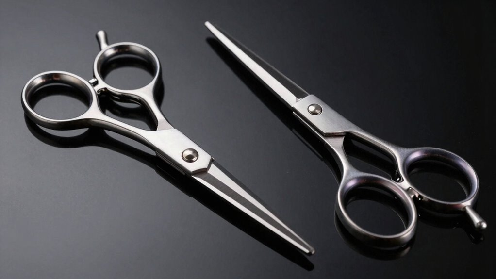 blade material and angle