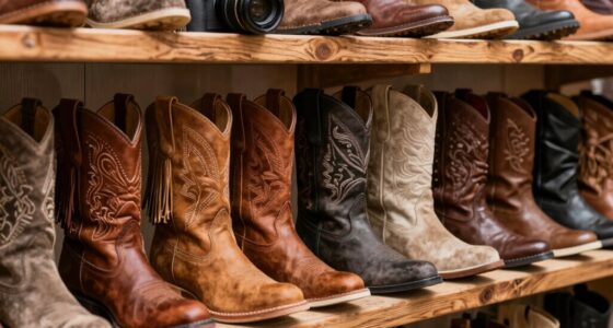 boho boot material options