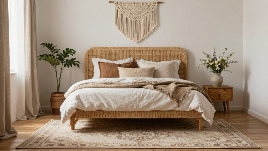 eclectic earthy textured sanctuary