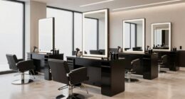 efficient salon station design