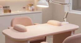 ergonomic manicure table design