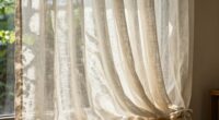 light and private linen curtains