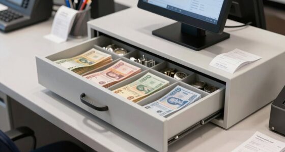 organized cash handling procedures