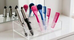 proper hair tool organization