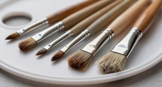 round brush size guide