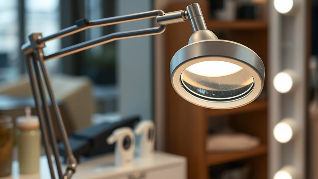 salon lamp selection criteria