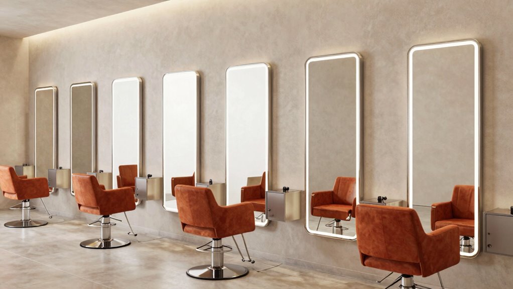 salon mirror station considerations