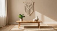 simple cozy bohemian style