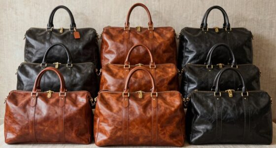 top leather travel bags