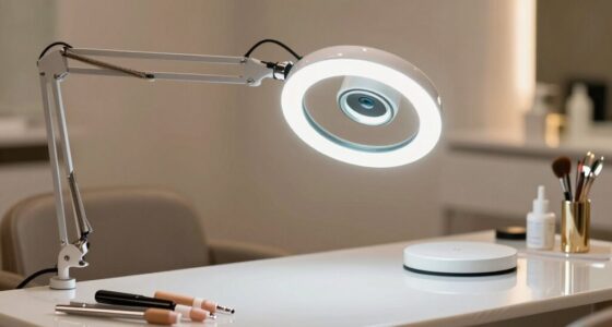 top led salon magnifiers