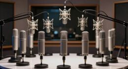 top microphone boom arms