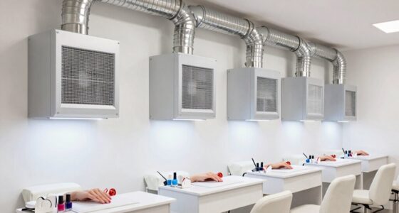 top nail salon ventilation systems
