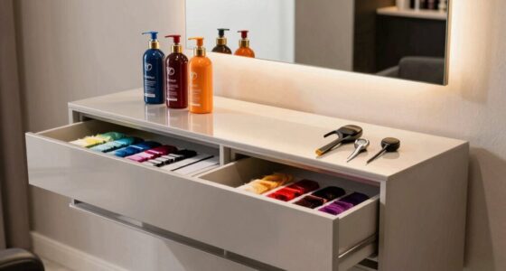 top salon color storage solutions