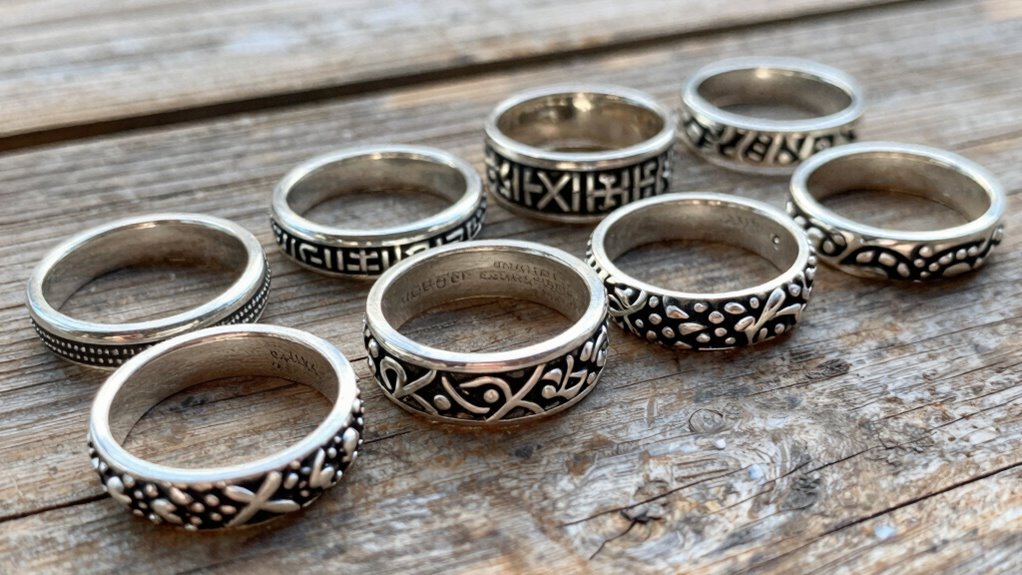 top sterling silver boho rings