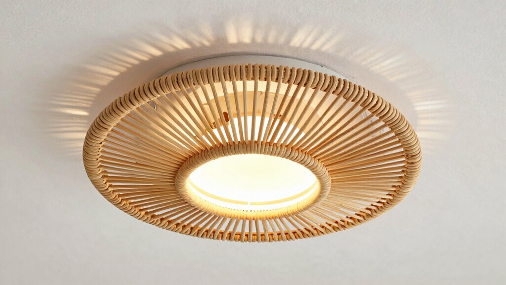 boho ceiling light options