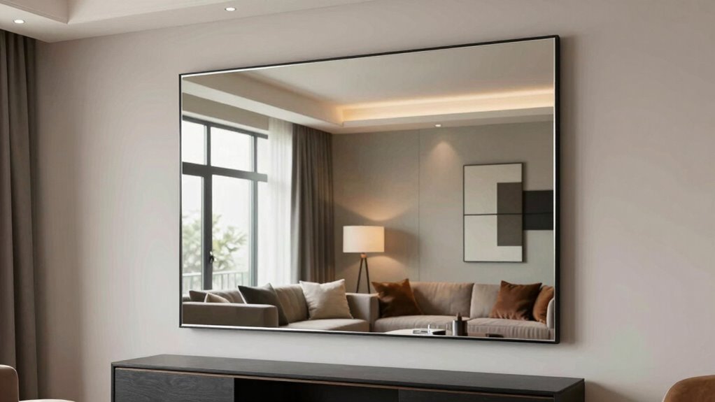 choosing the perfect large mirror