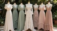 luxury boho wedding dresses