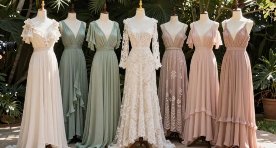 luxury boho wedding dresses