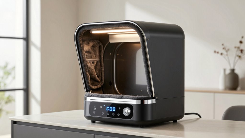 powerful adjustable heat controls