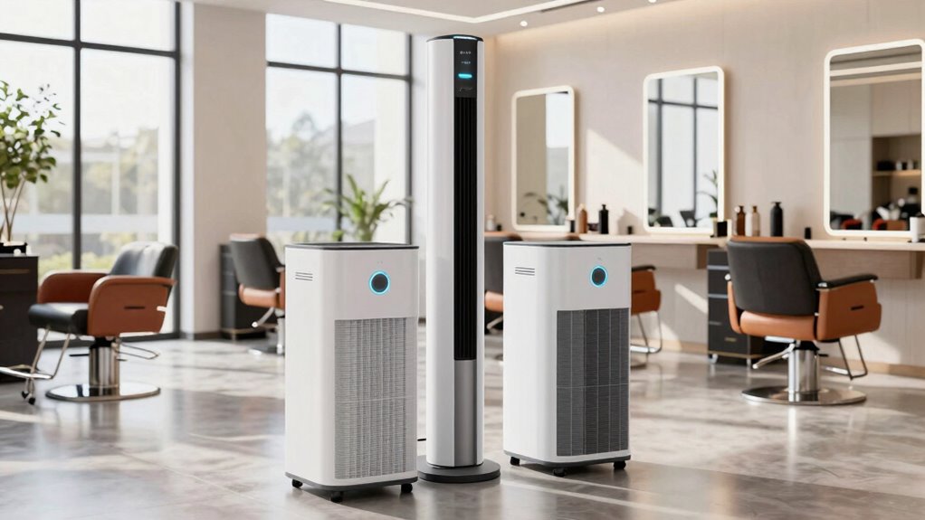 salon air quality maintenance