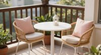 small balcony furniture collections