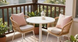 small balcony furniture collections