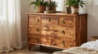 top boho wood dresser picks