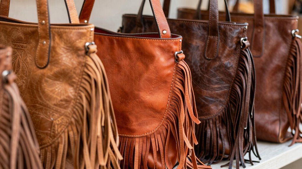 top fringe leather handbag trends