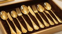 top gold flatware sets