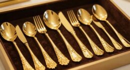 top gold flatware sets