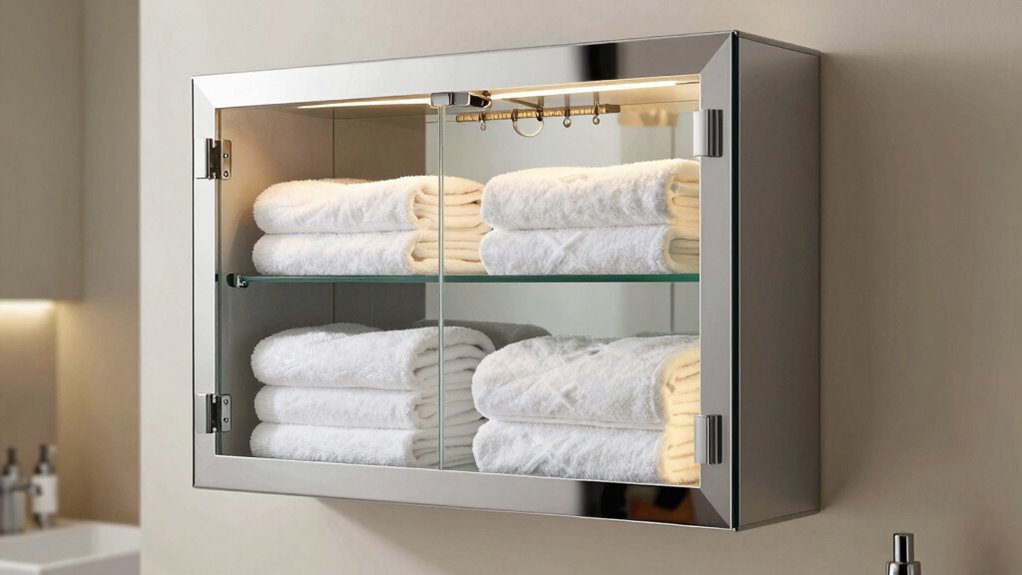 top hot towel warmer cabinets
